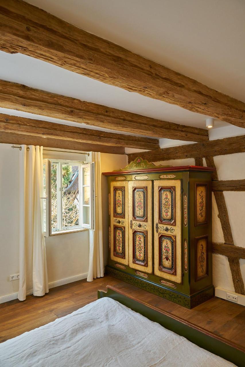 Die Gruene Bettlad Boutique-Hotel Buhl Bagian luar foto